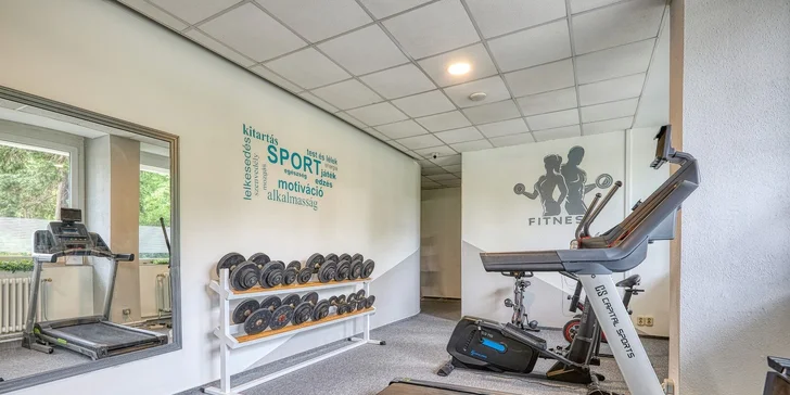 Fitness je k dispozici pro všechny milovníky pohybu.