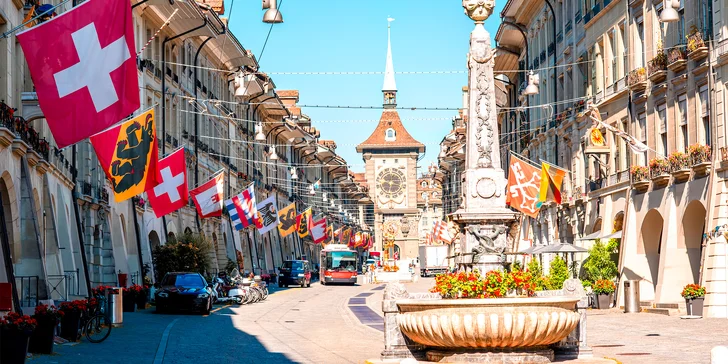 Historické centrum Bernu je zapsáno na seznamu UNESCO.