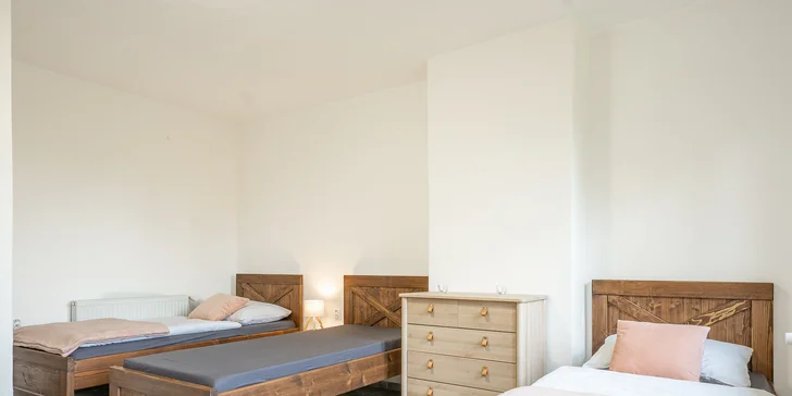 Ložnice apartmánu Mák