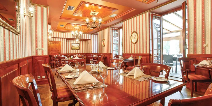 Degustační menu v Chateau St. Havel: 6 nebo 8 chodů i vinné párování