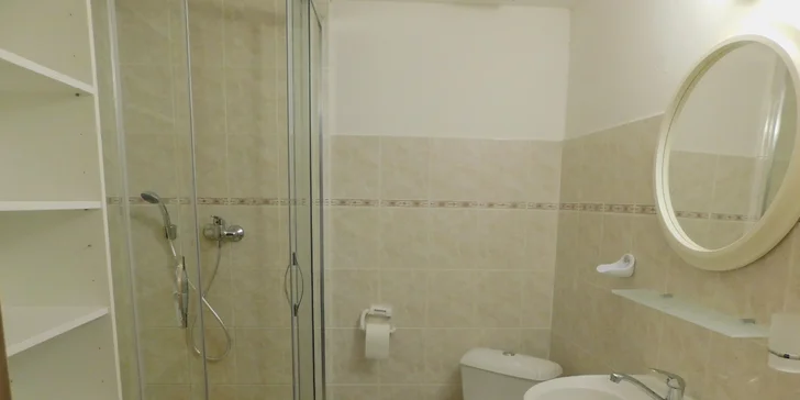Také sociální zařízení prošlo rekonstrukcí. 