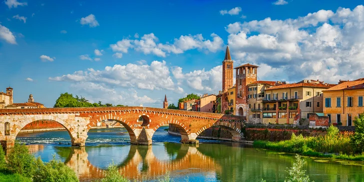 Verona, jednoho z nejkrásnějších italských měst.