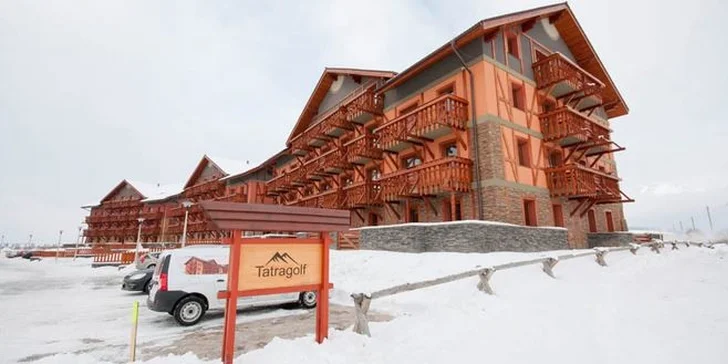 Tatragolf apartmány v zimě