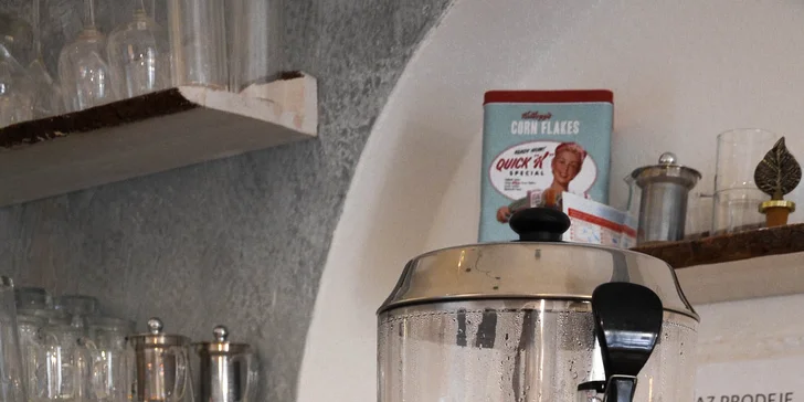 Zkusit můžete i horkou čokoládu. 