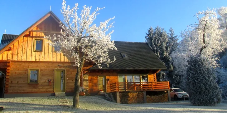 Zimní atmosféra zve k odpočinku a relaxaci.