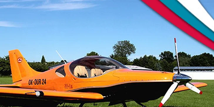 Pilotem na zkoušku: řízení sportovního letounu, odlety z 9 letišť po ČR