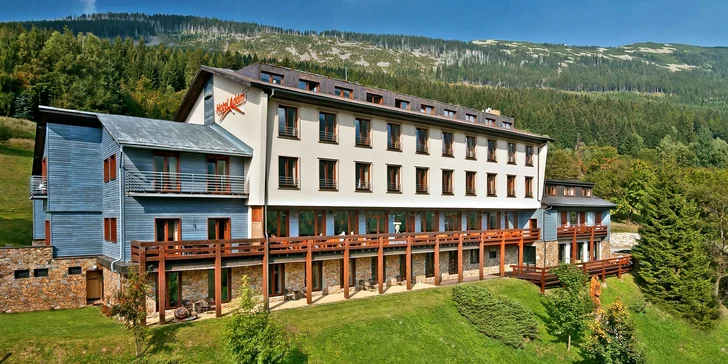 Hotel Adam**** v údolí Svatého Petra je pěkně zrekonstruovaný. 
