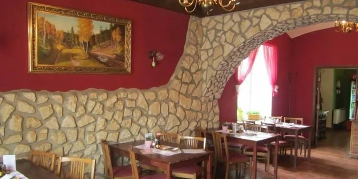 Podhorská pivní lázeň s neomezeným pitím piva a 3chodové menu pro dva