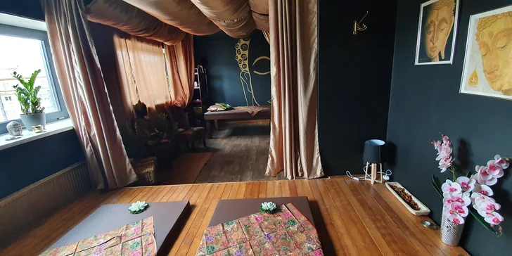 V nabídce jsou i varianty zahrnující 30minutovou thajskou masáž. 
