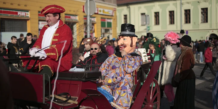 Milevské maškary 2018: masopustní průvod, muzeum a 1 kg zabijačkových dobrot
