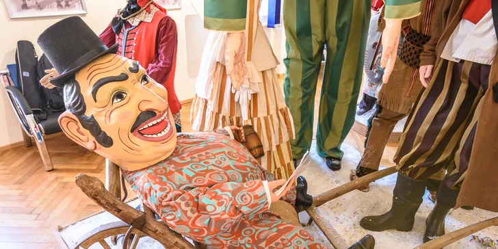 Milevské maškary 2018: masopustní průvod, muzeum a 1 kg zabijačkových dobrot