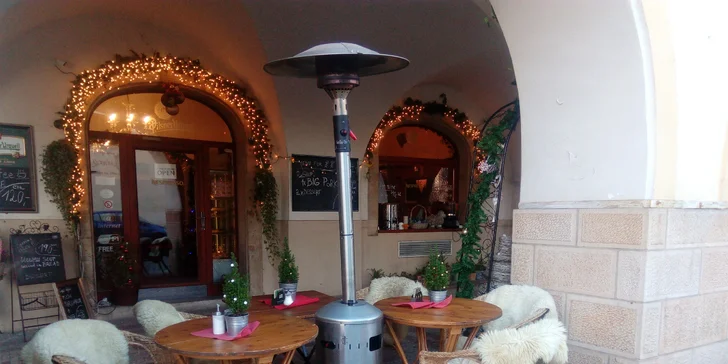 Tříchodové menu s šunkovým kolenem i s konfitovanou kachnou pro dva