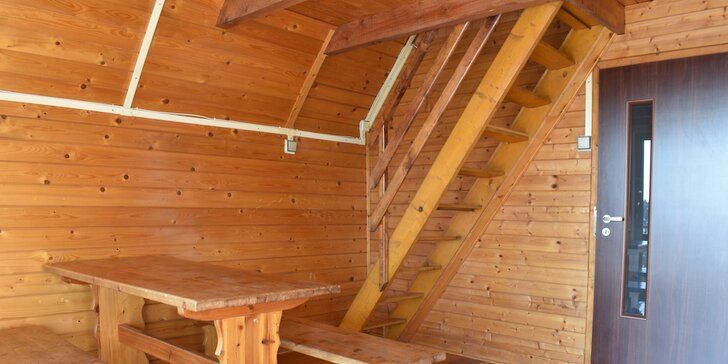 5denní pobyt ve vybavené chatě pro 2–7 osob u Žermanické přehrady