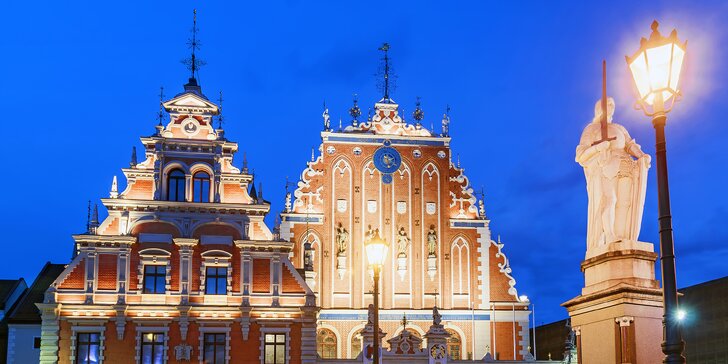 Zájezd za krásami Pobaltí a Petrohradu na 4 noci se snídaní vč. průvodce