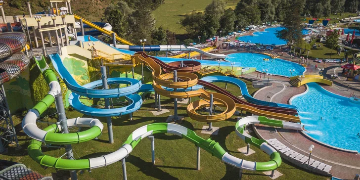 V ceně pobytu pro rodiny jsou vstupy do Termalija Relax, rodinného wellness Termalija Family Fun a Thermal parku Aqualuna.