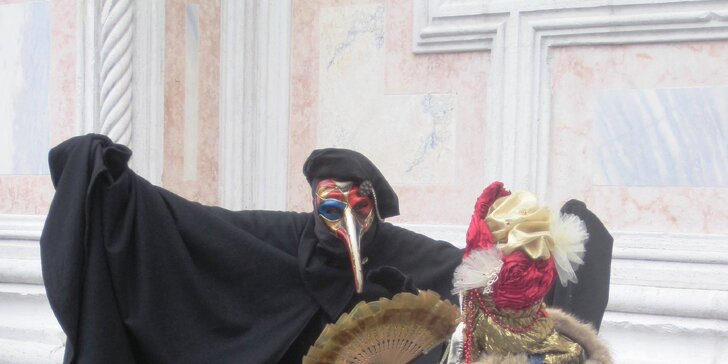 Výlet na nejslavnější evropský karneval v Benátkách – odjezdy z Čech
