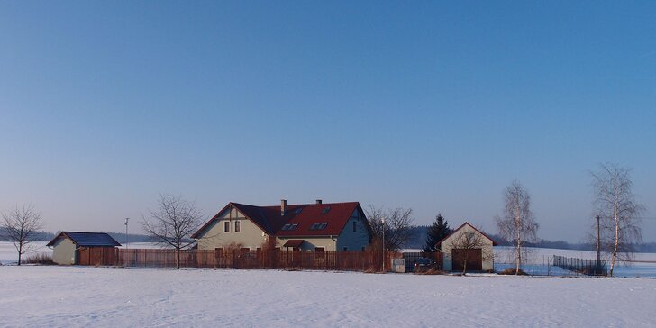 Pohodový pobyt až pro 10 osob v prostorné vile v jižních Čechách
