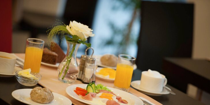 4* pohoda v designovém hotelu v Jihlavě pro dva: Snídaně, wellness i ZOO