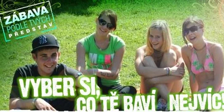Tematické letní tábory pro děti od 3-19 let