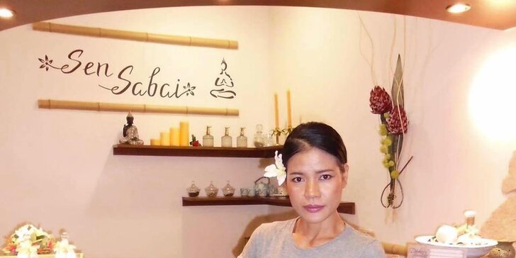 Za vůní orientu: thajská aromatická masáž a reflexní masáž chodidel i lýtek
