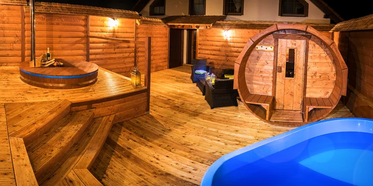 Aktivní pobyt pod Malou Fatrou vč. polopenze a wellness pod širým nebem