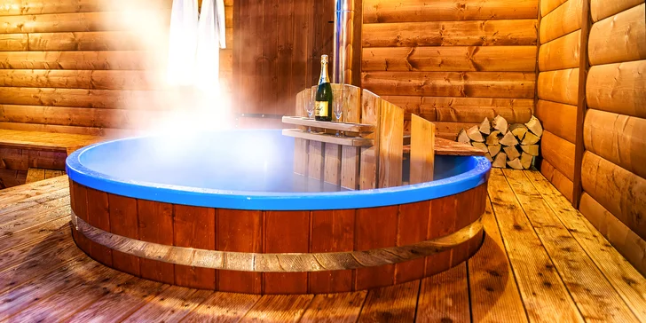 Aktivní odpočinek: polopenze i relax ve wellness pod širým nebem