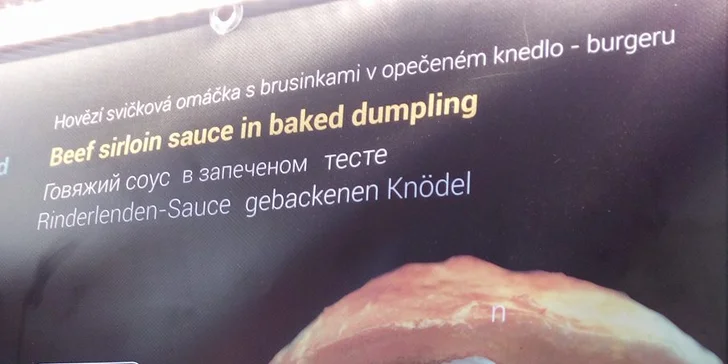 Moderní burger z kvalitních surovin s inspirací v staročeské kuchyni dle výběru