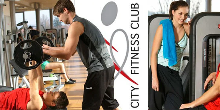 3 neomezené vstupy do City Fitness Clubu