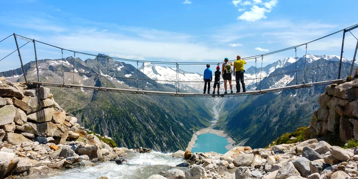 Zillertal nabízí více než 1400 kilometrů turistických tras. 