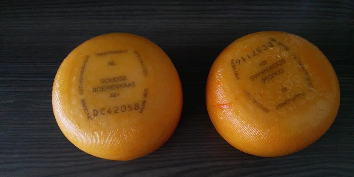 Dárek k nakousnutí: 380 g různých druhů farmářské baby goudy
