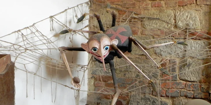 Moudrý pavouk Kaditlačka.