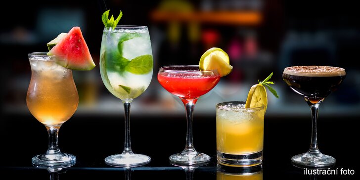 Roztočte to: Míchaný drink pro 1, 2 i pro 4 v nově otevřeném music baru Veranda