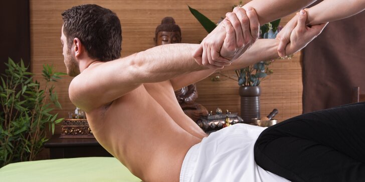 Hloubková masáž pro úlevu svalů v délce 30 nebo 60 minut