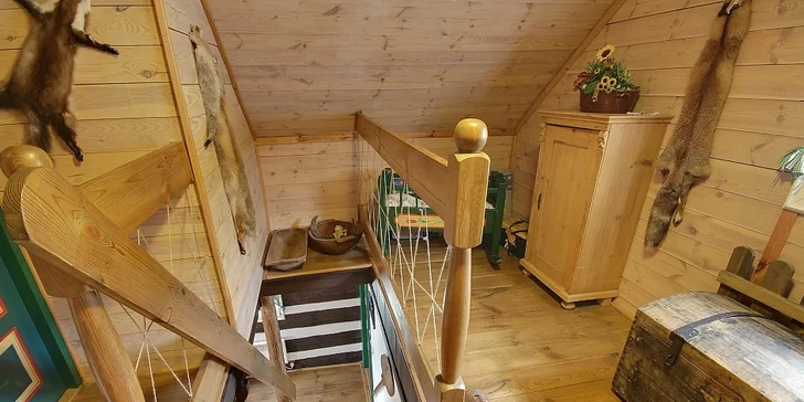 Čtyři pohodové dny ve stylové roubence v Orlických horách až pro 8 osob