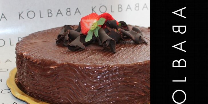 Luxusní dort z oblíbené cukrárny Kolbaba