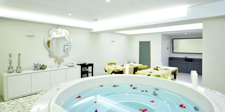 Za poplatek můžete využít také hotelové wellness centrum.
