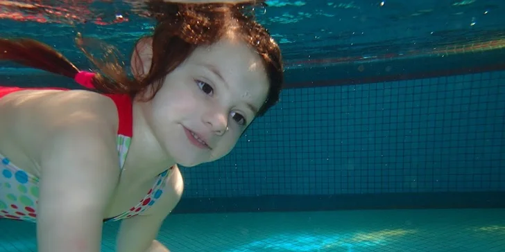 Máte doma plaváčka? Jednorázová lekce plavání pro děti od 6 měsíců do 8 let