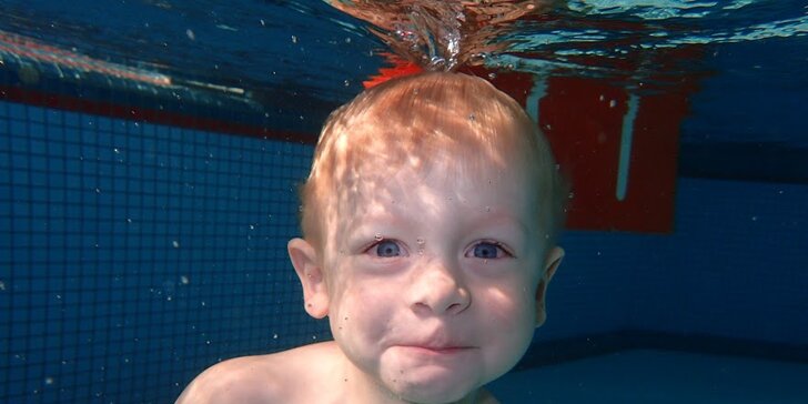 Máte doma plaváčka? Jednorázová lekce plavání pro děti od 6 měsíců do 8 let