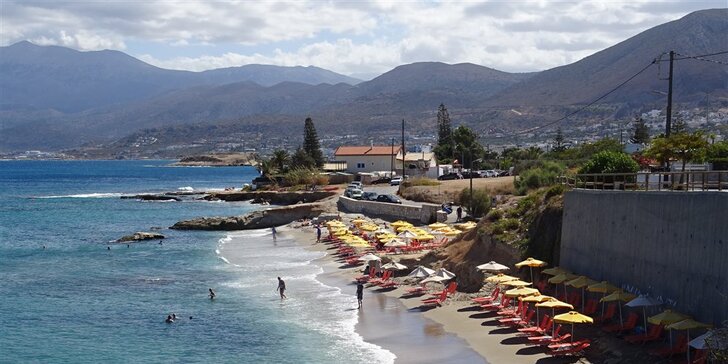 Záloha na letecký zájezd na Krétu: 8 dní ve 4* hotelu s all inclusive 100 m od moře