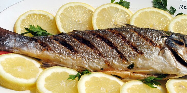 Lahodné a čerstvé ryby dle výběru U Královny Elišky