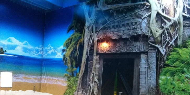 Dobrodružná hra TEPfaktor včetně ubytování ve stylu BORA BORA