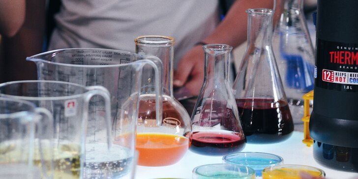 Vstupte do bláznivé laboratoře: zábavná chemická show pro děti od 5 do 12 let