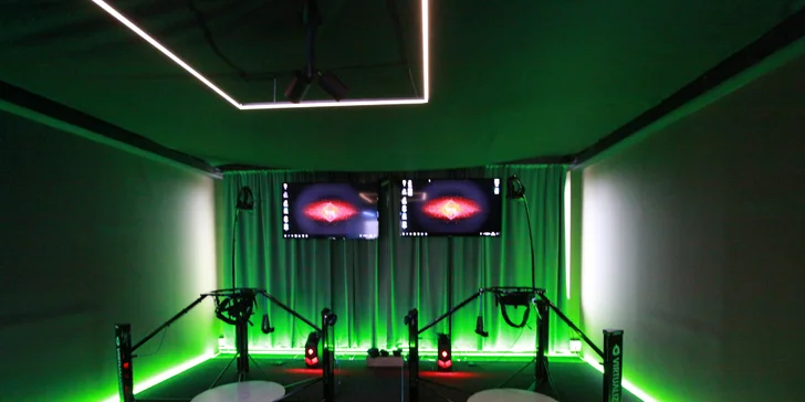 Až hodina akce: úžasné zážitky ve virtuální realitě na 360° plošině nebo s HTC Vive