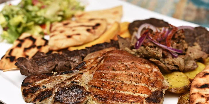 Řecké speciality z prvotřídních surovin: jehněčí gyros a jiné libůstky pro 2