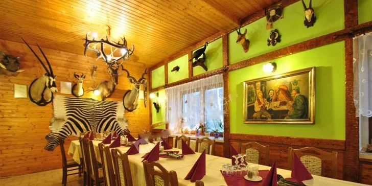 V restauraci si pochutnáte na skvělé snídani.