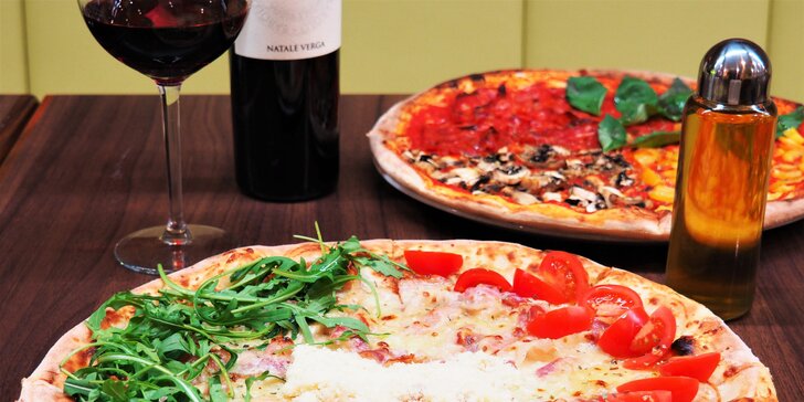 Pochoutka v centru Brna: 2x házená pizza z 20 druhů v pizzerii Leonessa