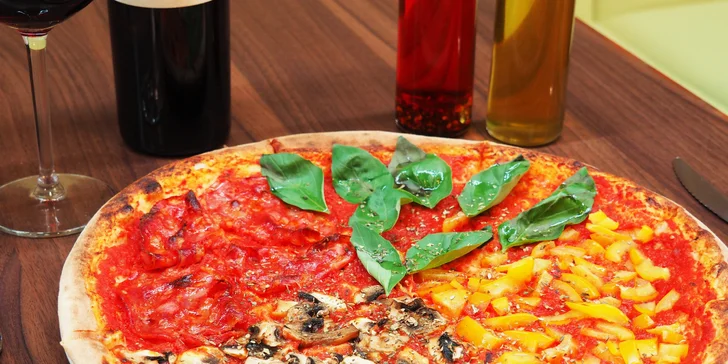 2 házené pizzy v centru Brna: na výběr 20 druhů včetně vege variant