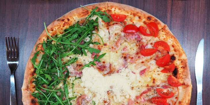 2 házené pizzy v centru Brna: na výběr 20 druhů včetně vege variant