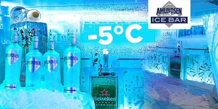 Vstup + ice shot do Ľadového kráľovstva v AMUNDSEN Ice Bare