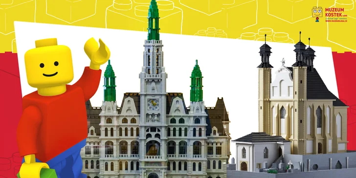 Vstup do Muzea kostek LEGO® pro děti i dospělé: modely i prostor na hraní